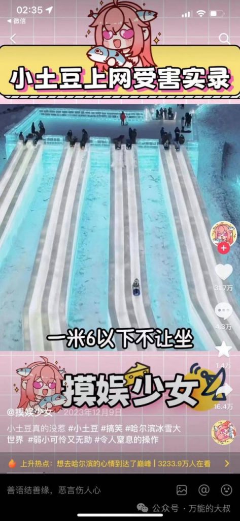 竟然是这13条“南方小土豆”短视频,把“尔滨”哈上了天?插图 竟然是这13条“南方小土豆”短视频,把“尔滨”哈上了天?