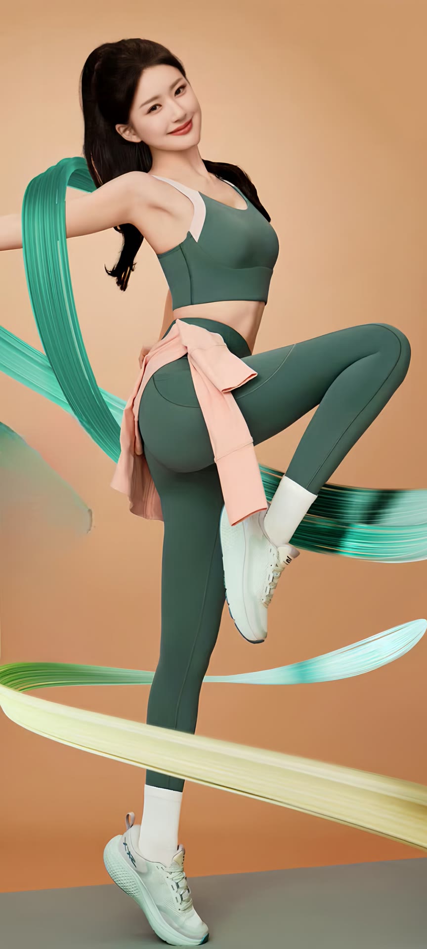 运动的性感美-赵露思