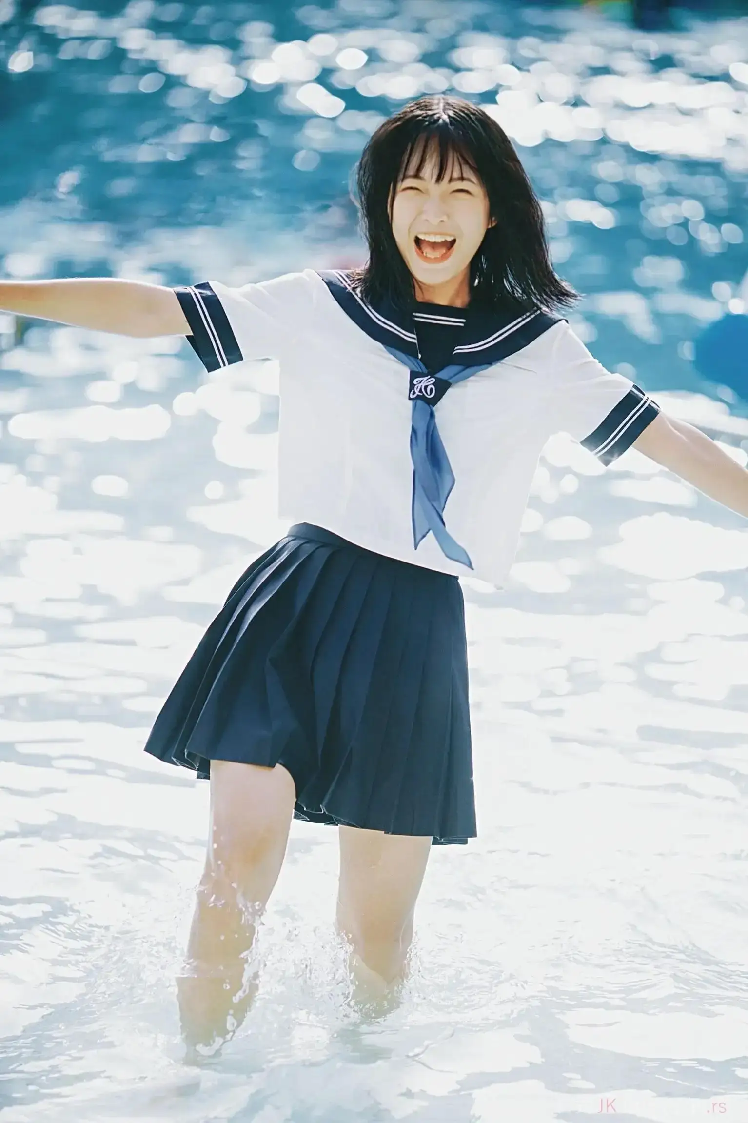 夏日里的小清新泳池