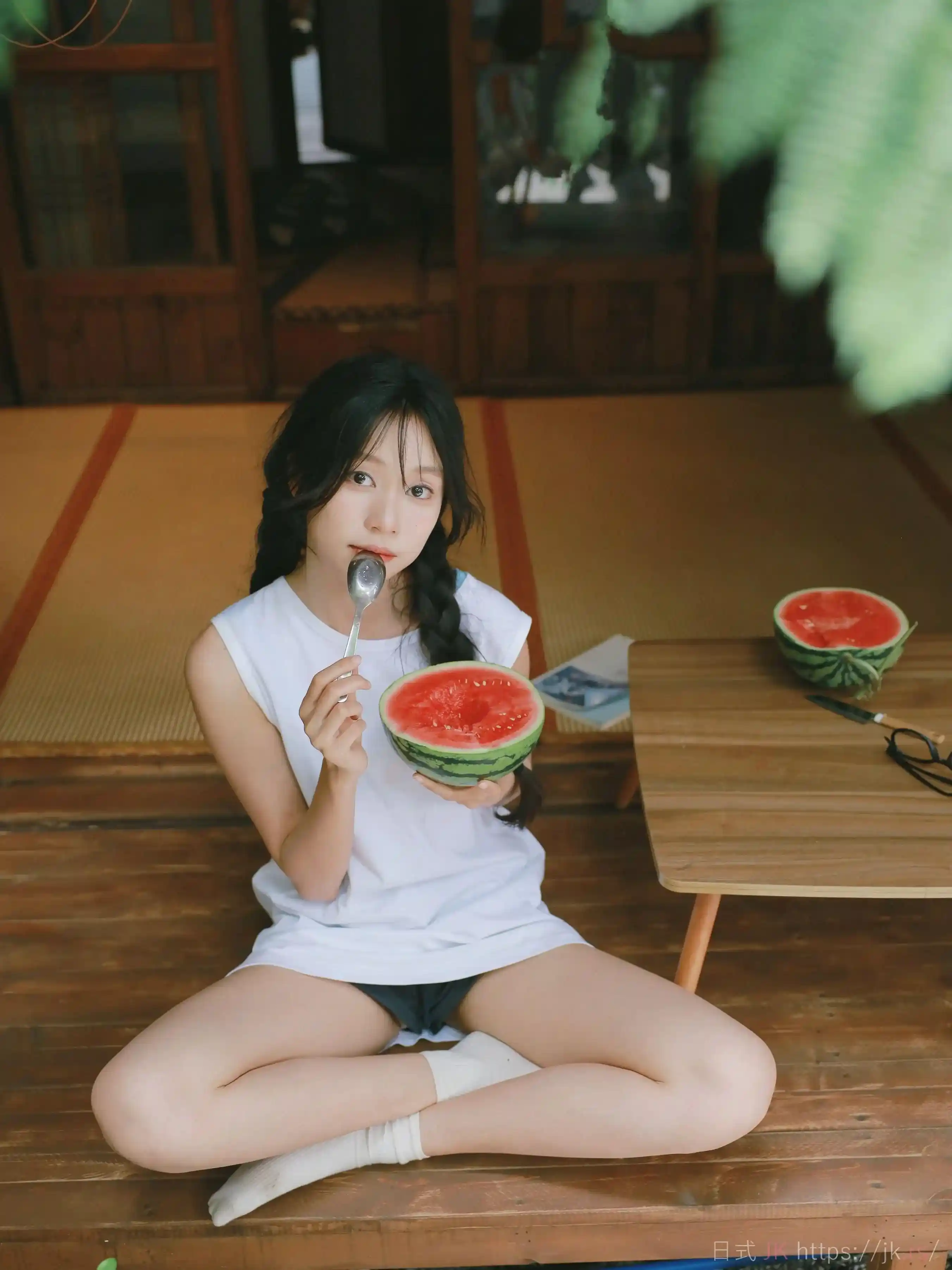 要不要一起吃西瓜