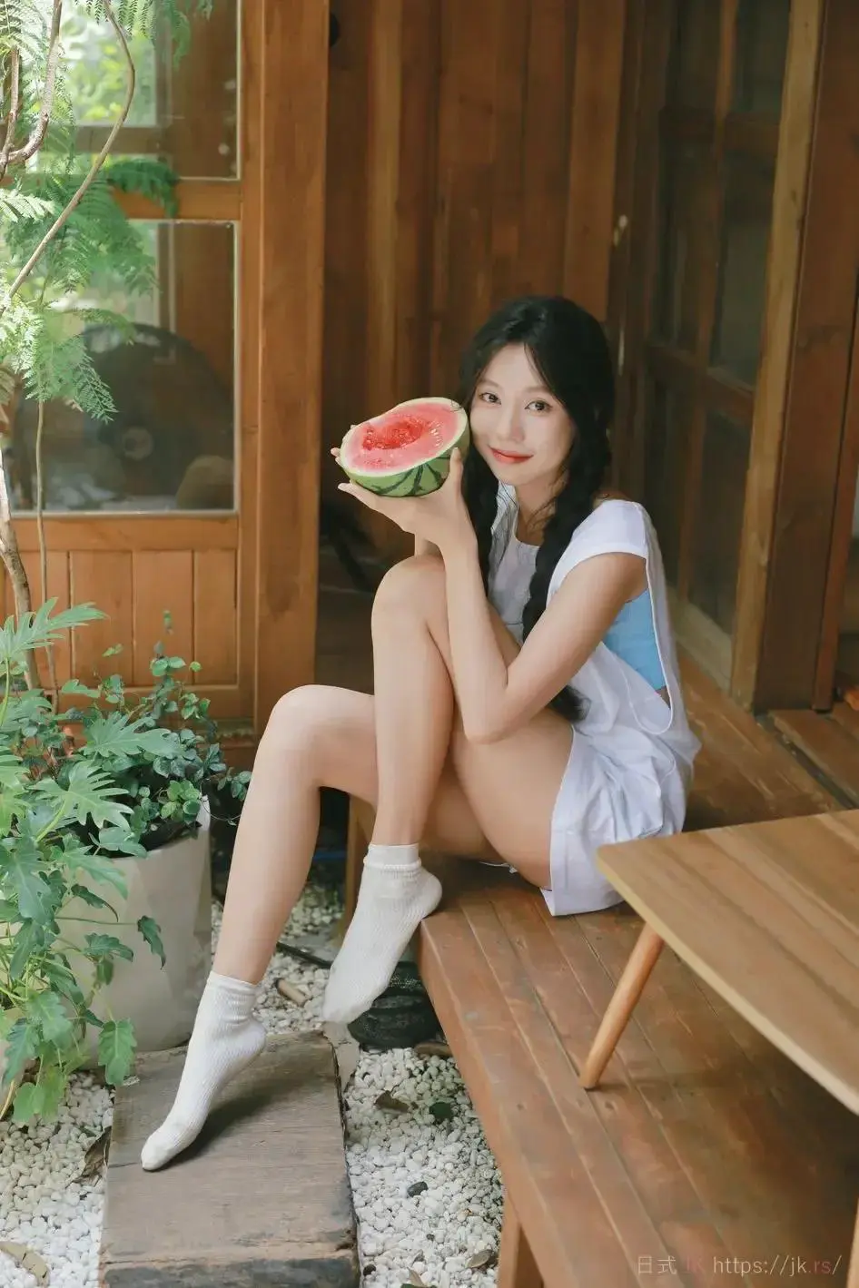 要不要一起吃西瓜