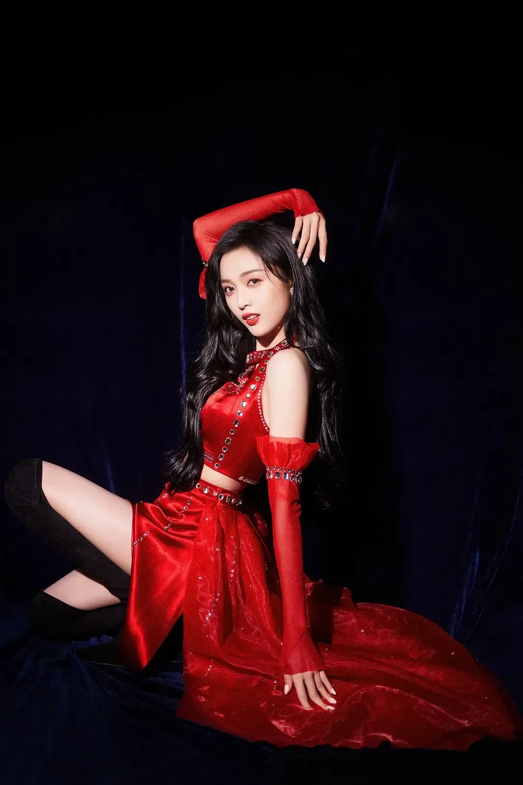 吴宣仪 ｜ 透视纱裙 性感火辣