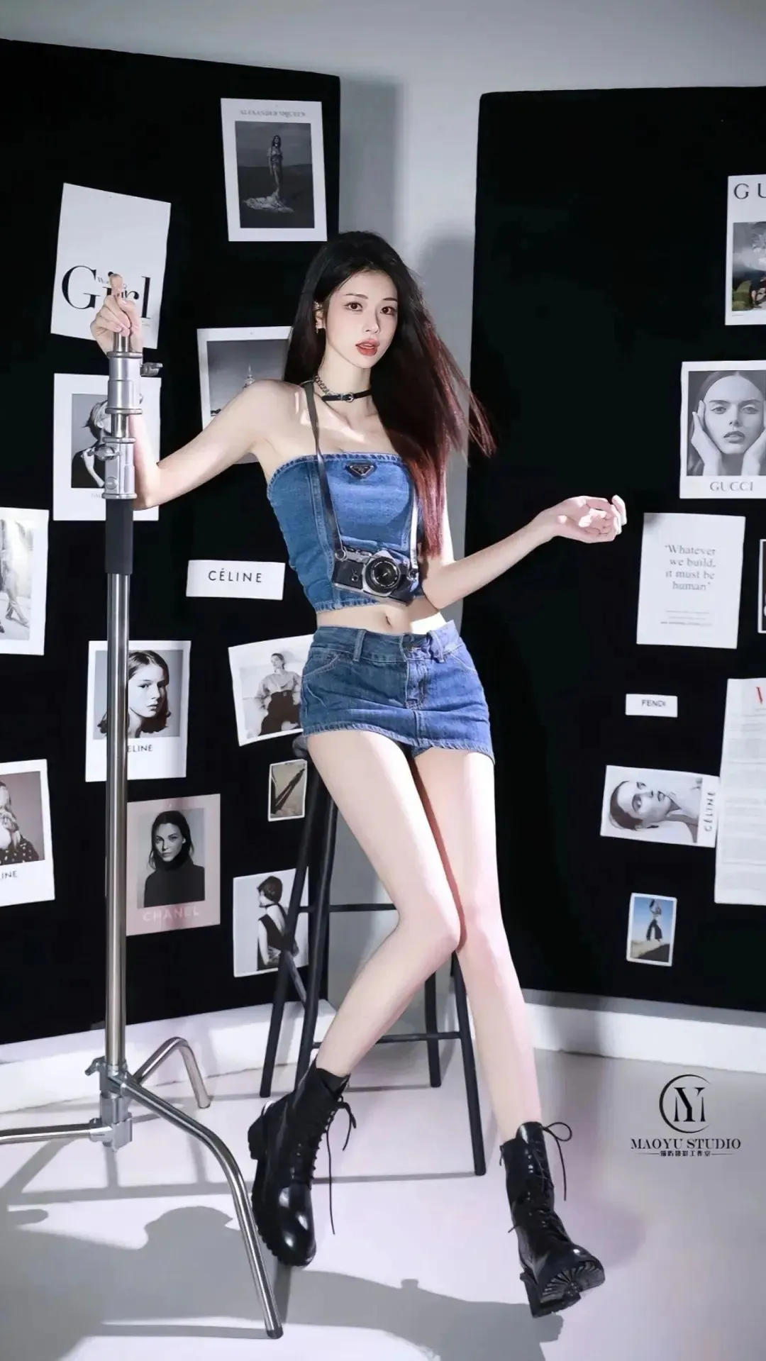 吴宣仪 ｜ 透视纱裙 性感火辣