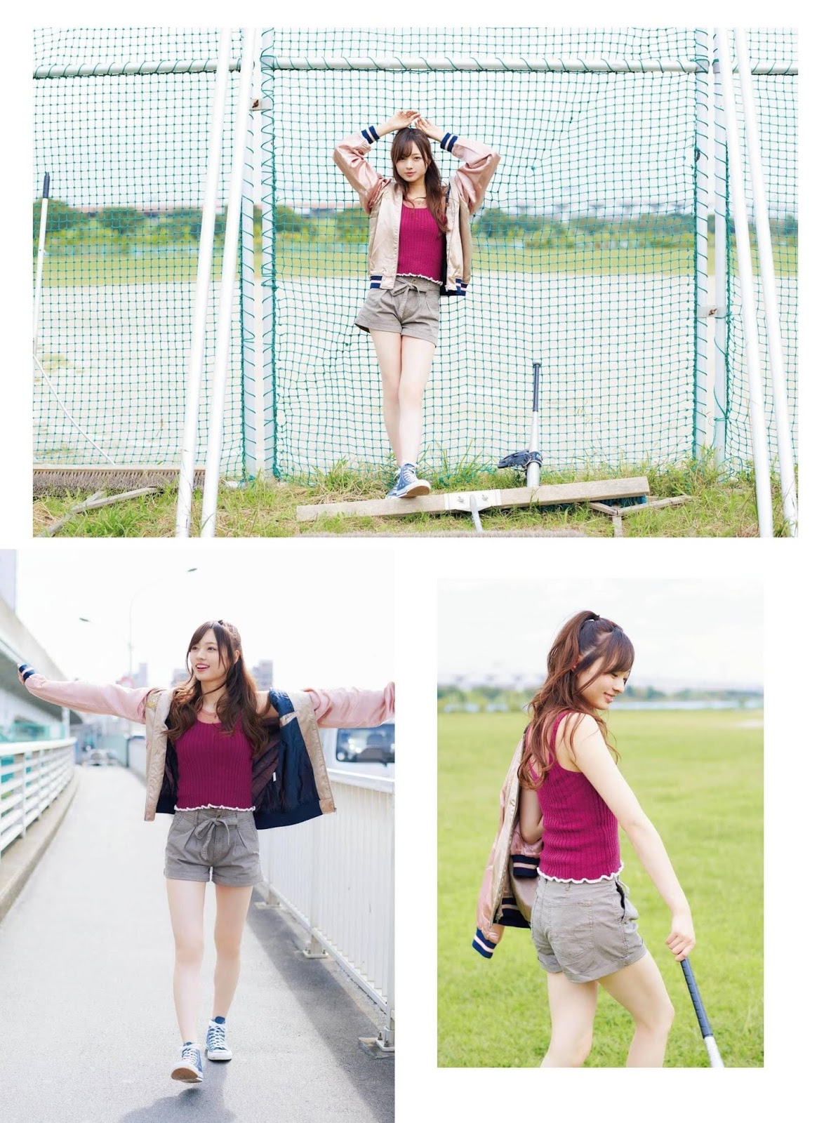 梅泽美波高挑模特儿身材性感魅力全开